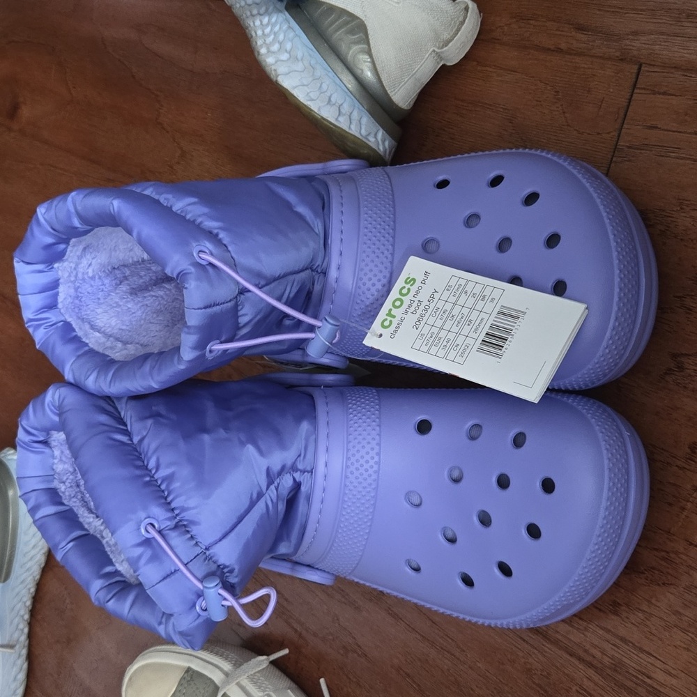 Crocs Purple Winter Boots